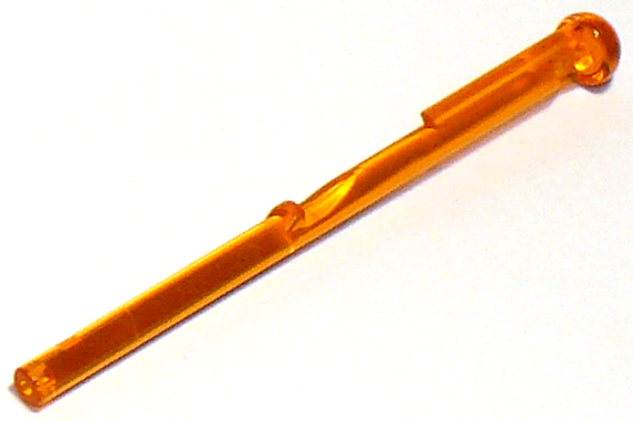 Projectile, Spring Shooter Ammunition 8L Bar in Trans-Orange