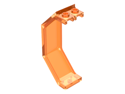 Panel 3 x 2 x 6 in Trans-Orange