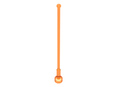 Antenna 8H Whip in Trans-Orange