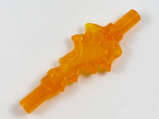 Wave / Power Burst / Flame, Bolt Small with Bar Ends in Trans-Orange