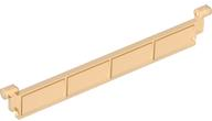 Garage Roller Door Section without Handle in Trans-Orange