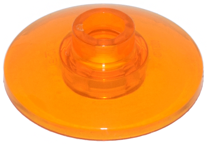 Dish 2 x 2 Inverted [Radar] in Trans-Orange