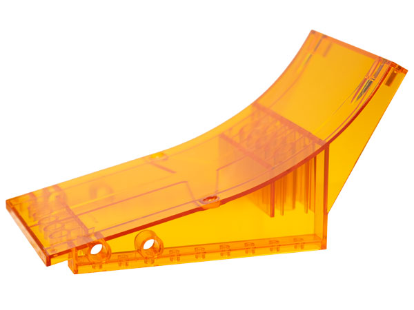 Stunt Ramp 8 x 15 x 6 in Trans-Orange