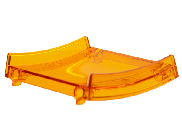 Stunt Ramp Section 30° in Trans-Orange