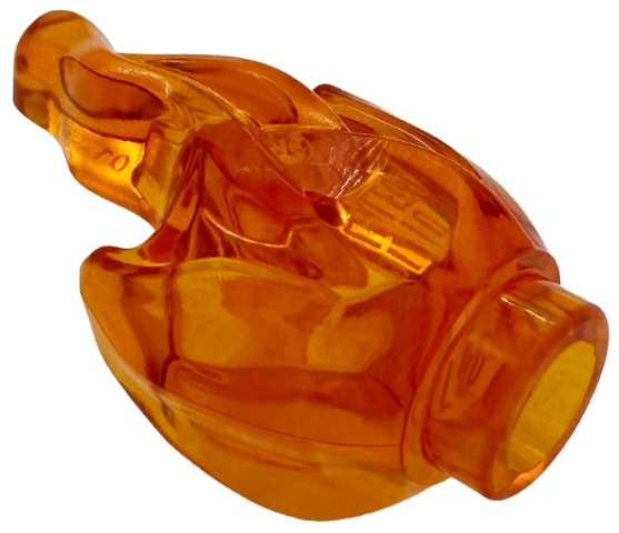 Flame Blaster with Handle in Trans-Orange