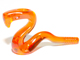 Animal, Snake with Straight Tail in Trans-Orange