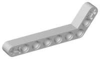 Technic Beam 1 x 9 Bent (7 - 3) Thick in Very Light Bluish Gray