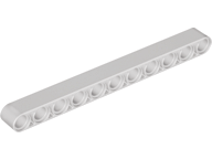 Technic Beam 1 x 11 Thick in Very Light Bluish Gray