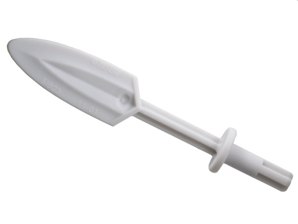 Weapon Spear from Nestle Promo Figure (Shadow Knight) in Very Light Bluish Gray