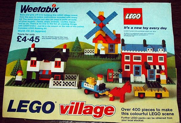 LEGO 00-7 Weetabix Promotional Lego Village
