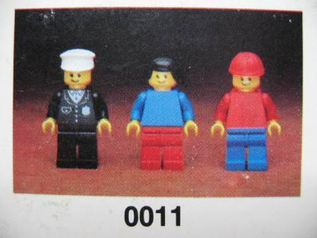 LEGO 0011-2 LEGOLAND Mini-Figures