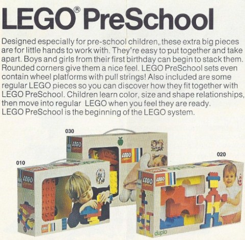 LEGO 010-2 Pre-School Set