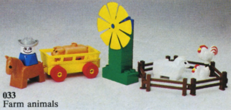LEGO 033 Farm Animals