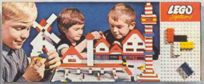LEGO 050 Basic Building Set in Cardboard