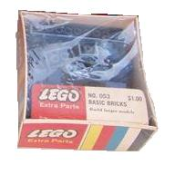 LEGO 053 49 assorted basic bricks - Blue
