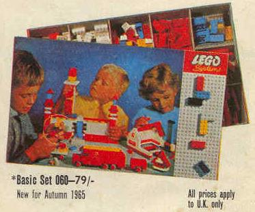 LEGO 060-2 Basic Building Set in Cardboard