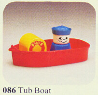 LEGO 086 Tub Boat
