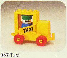 LEGO 087 Taxi