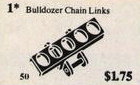 LEGO 1 Bulldozer Chain Links