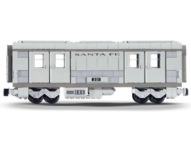 LEGO 10025 Santa Fe Cars - Set I (mail or baggage car)