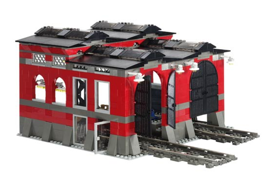 LEGO 10027 Train Engine Shed