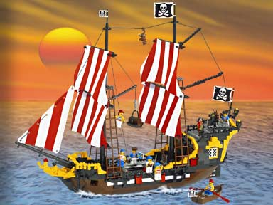 LEGO 10040 Black Seas Barracuda (Reissue)