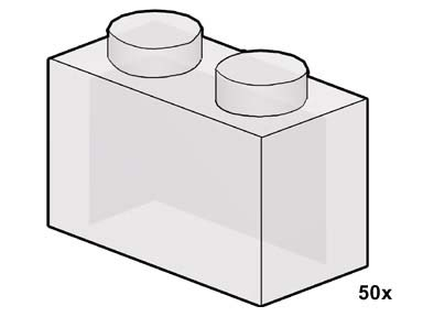 LEGO 10051 Transparent Bricks