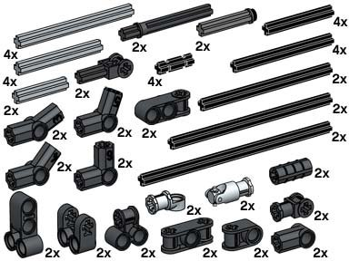 LEGO 10074 Cross Axles