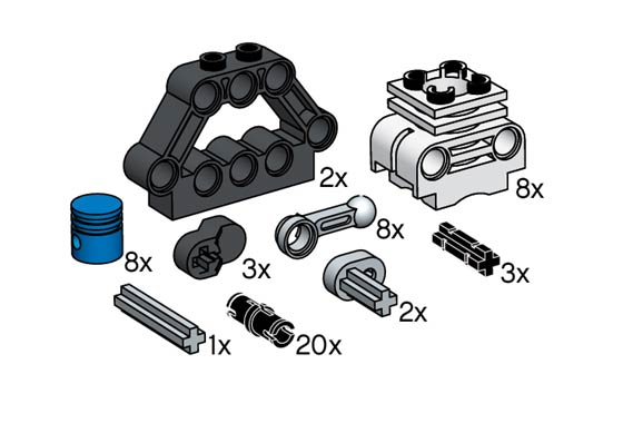LEGO 10077 Motor