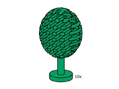 LEGO 10111 Foliferous Tree