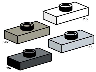 LEGO 10115 Jumper Bricks