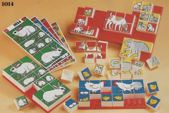 LEGO 1014-2 Mosaic Set (Domestic Animals)