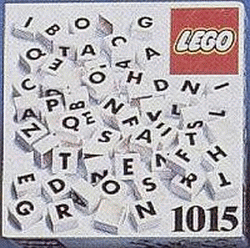 LEGO 1015 Letters Large