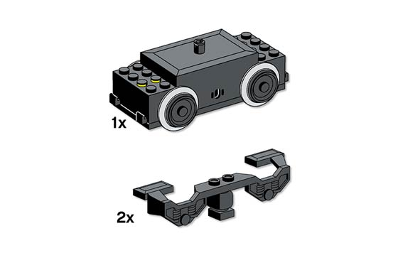 LEGO 10153 Electric Train Motor 9V (My Own Train)