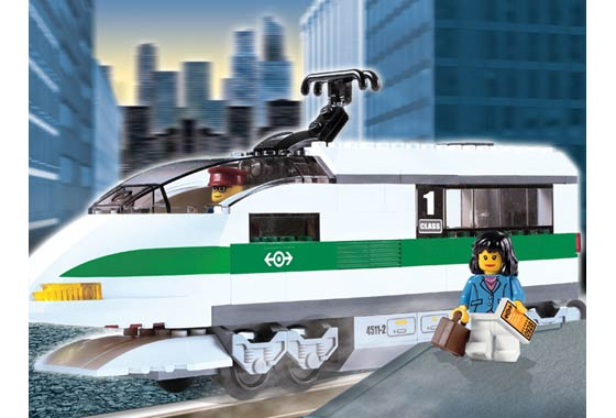 LEGO 10157 High Speed Train Locomotive
