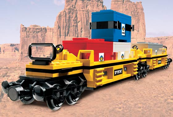 LEGO 10170 TTX Intermodal Double-Stack Car