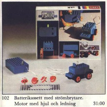LEGO 102 4.5V Motor Set