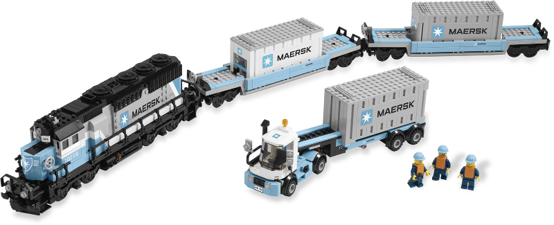 LEGO 10219 Maersk Container Train