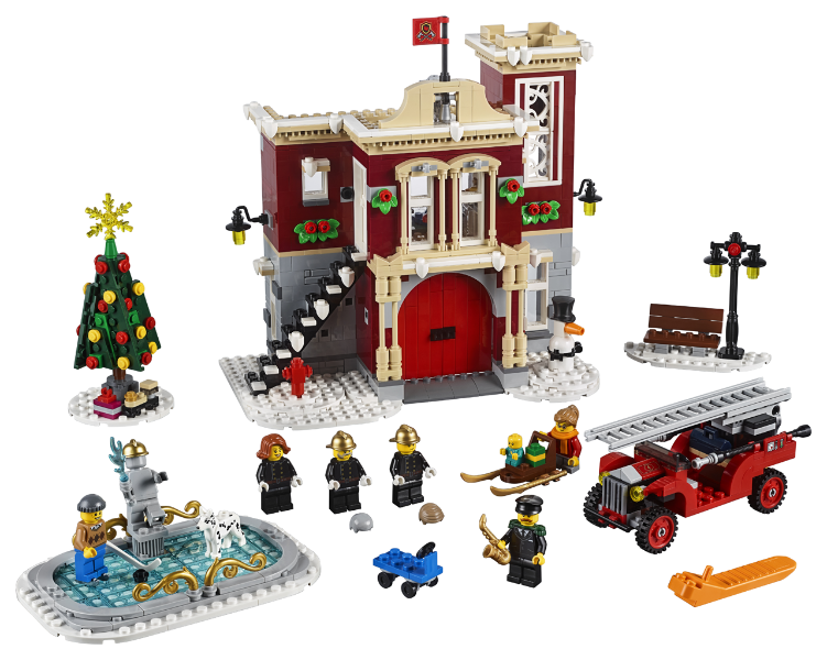 LEGO 10263 Winter Village Fire Station