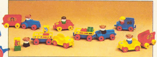 LEGO 1027 Vehicles - 32 elements (fits with set 1046)