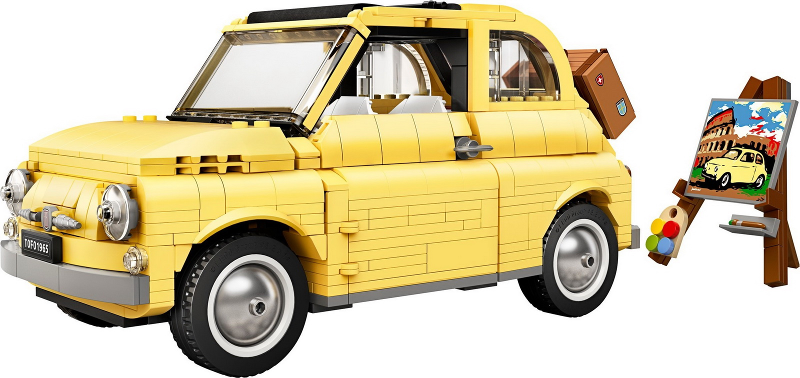 LEGO 10271 Fiat 500 (Bright Light Yellow Edition)