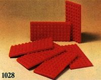 LEGO 1028 6 x 12 Base Bricks