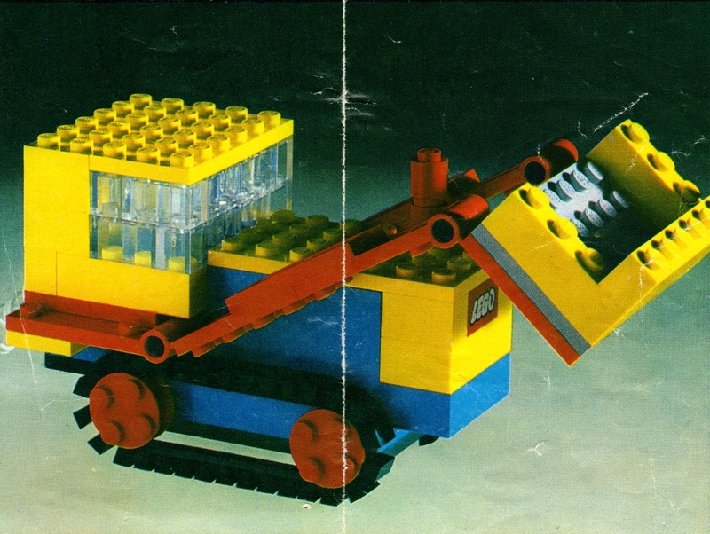 LEGO 102A Front-End Loader (First Version with Type A Motor 12 x 4 x 4)