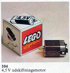 LEGO 104 Replacement 4.5V Motor