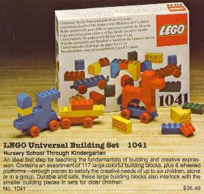 LEGO 1041-2 Universal Building Set (Universal Set for boys and girls from 1 1/2 years)