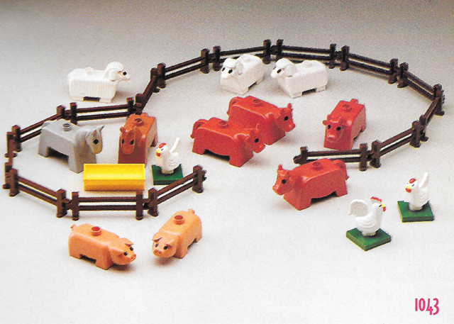 LEGO 1043 Farm Animals and Fences