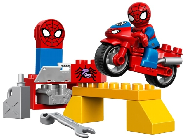 LEGO 10607 Spider-Man Web-Bike Workshop