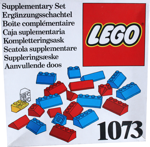LEGO 1073 Supplementary Set Roofing bricks