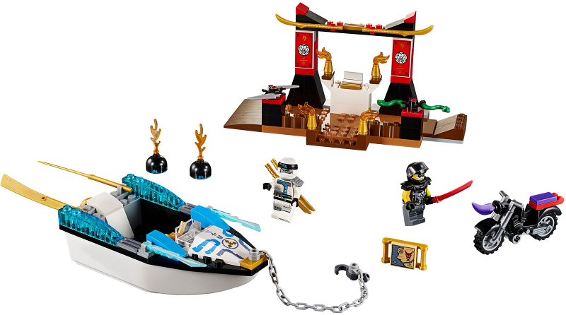 LEGO 10755 Zane's Ninja Boat Pursuit
