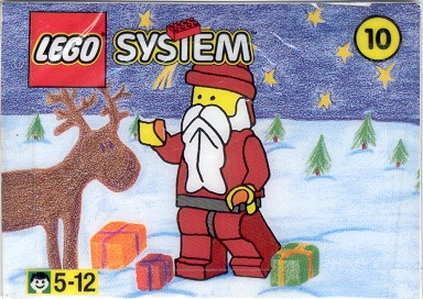 LEGO 1076.1-11 Advent Calendar 1999 (Day 10) - Santa Minifigure